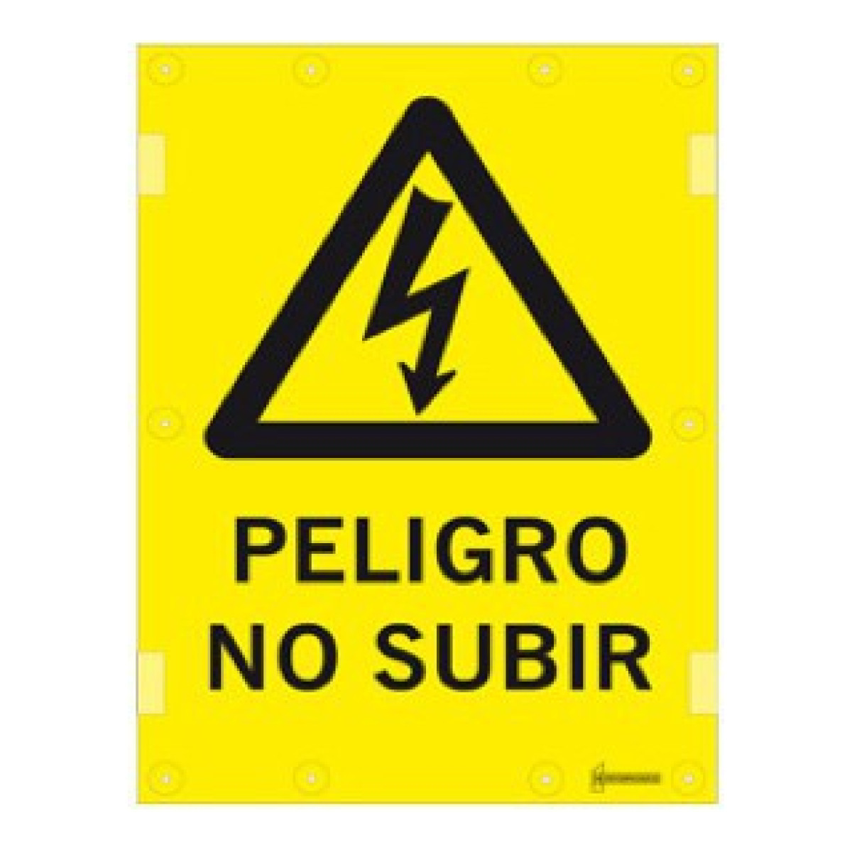 Placa de Advertencia PELIGRO