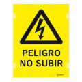 Placa de Advertencia PELIGRO